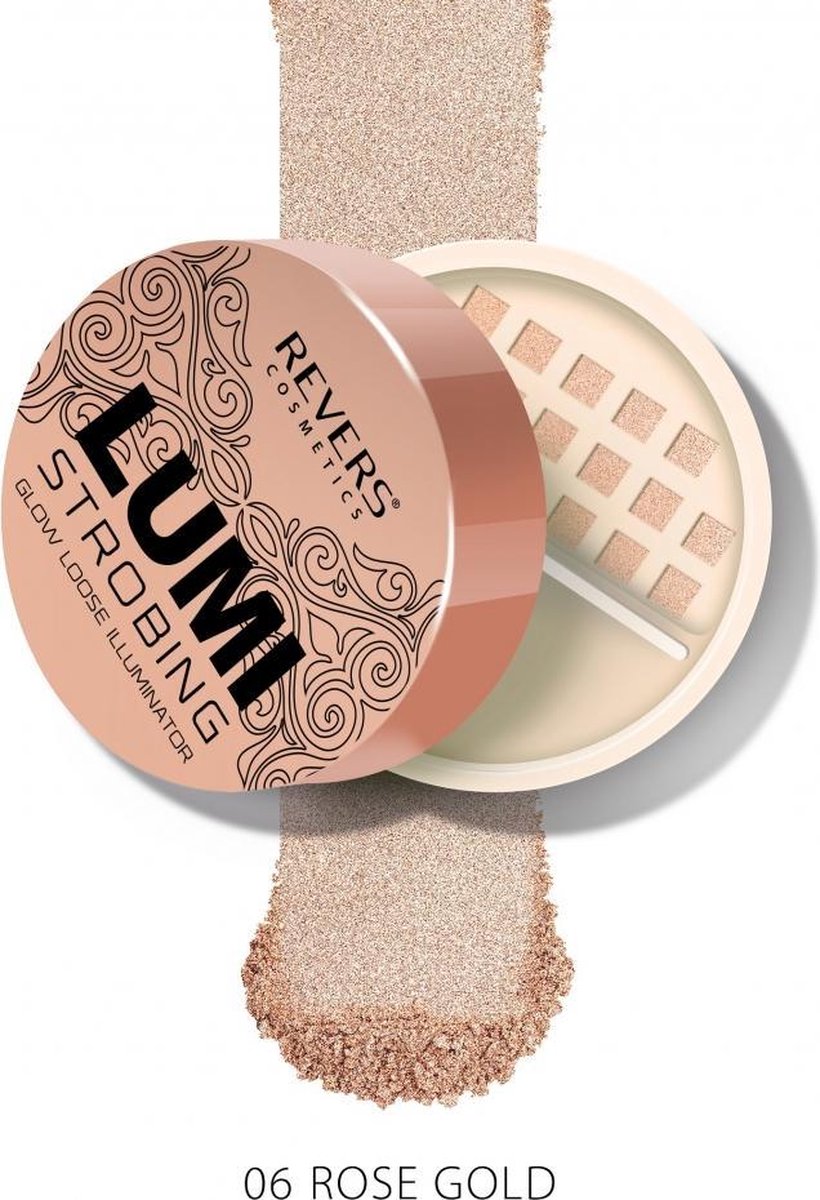 Revers Lumi Strobing Glow Loose Illuminator Nr.6 Rose Gold