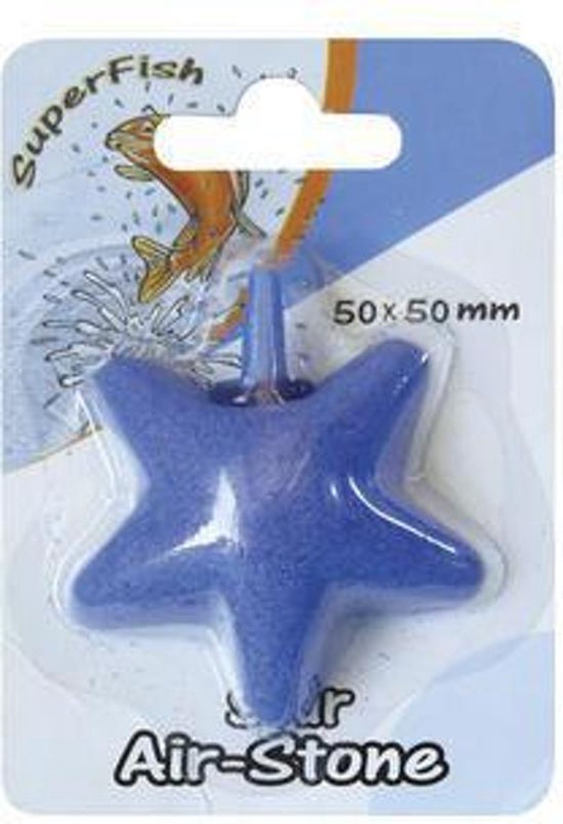SuperFish - luchtsteen ster model - 50x50mm