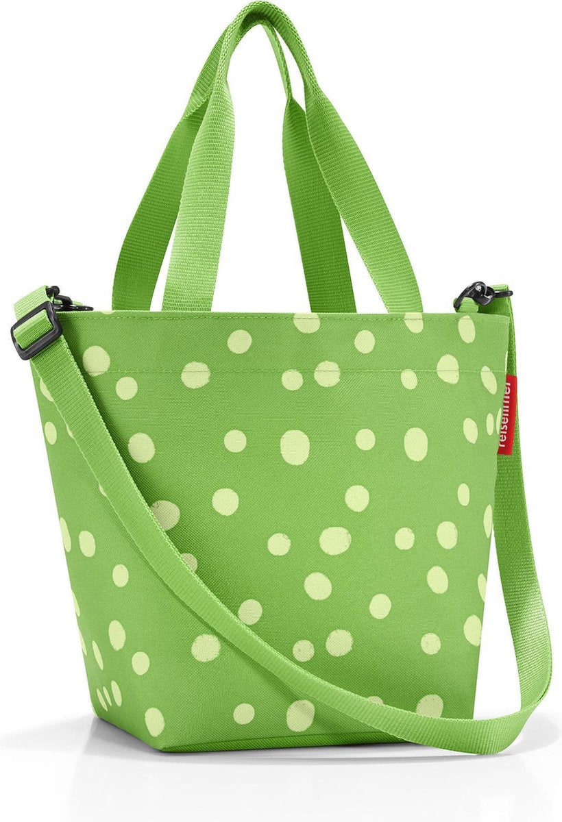 Reisenthel Shopper XS handtas - Maat XS - Polyester - 4 L - Spots Green Kiwigroen