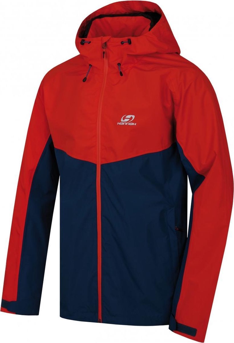 Hannah Outdoorjas Felder Ii Heren Polyester Rood/blauw Mt L