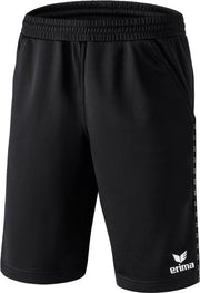 Erima - Trainingsshort - Volwassenen - Maat L - Zwart