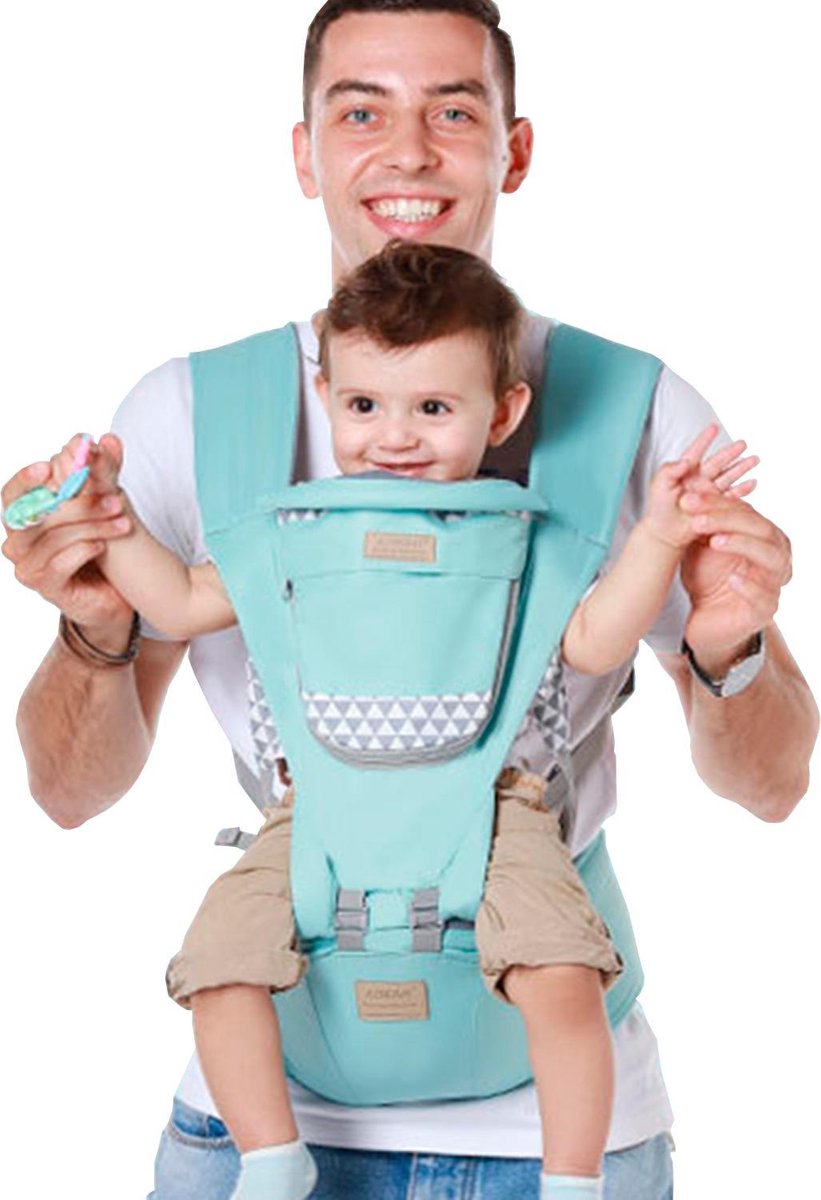 Eyzo Ergonomische Baby Draagzak - met Zacht Zitje