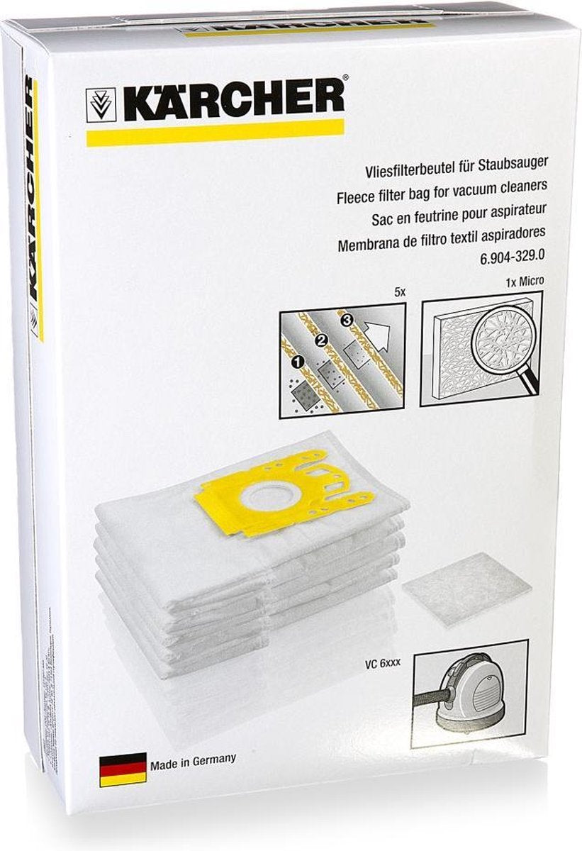 Karcher 7869043290 6.904-329.0 Stofzak Vc6000-6999