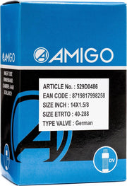 Amigo Binnenband - 14 inch - ETRTO 40-288 - Dunlop ventiel