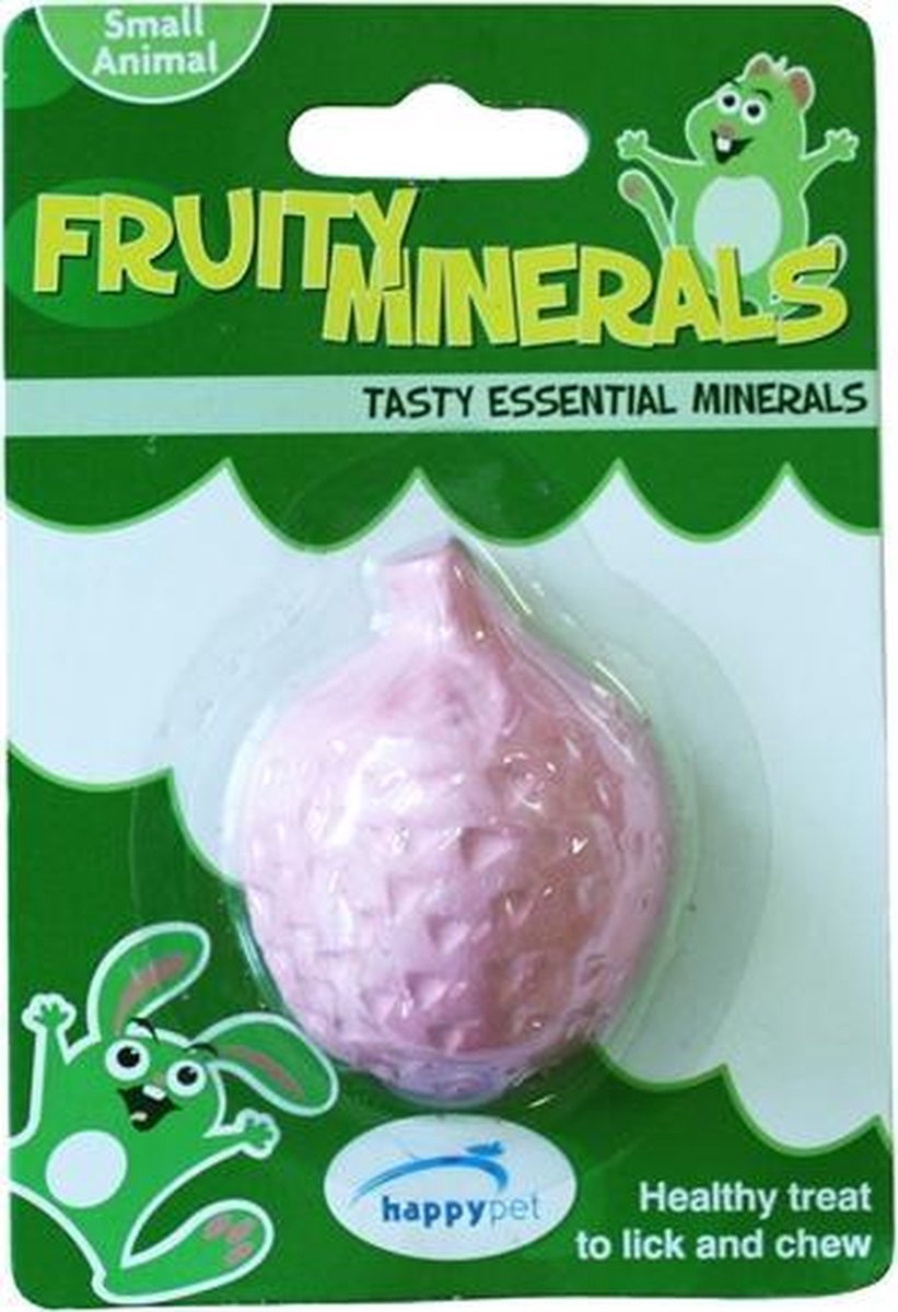 Happy pet fruity mineral aardbei - 5