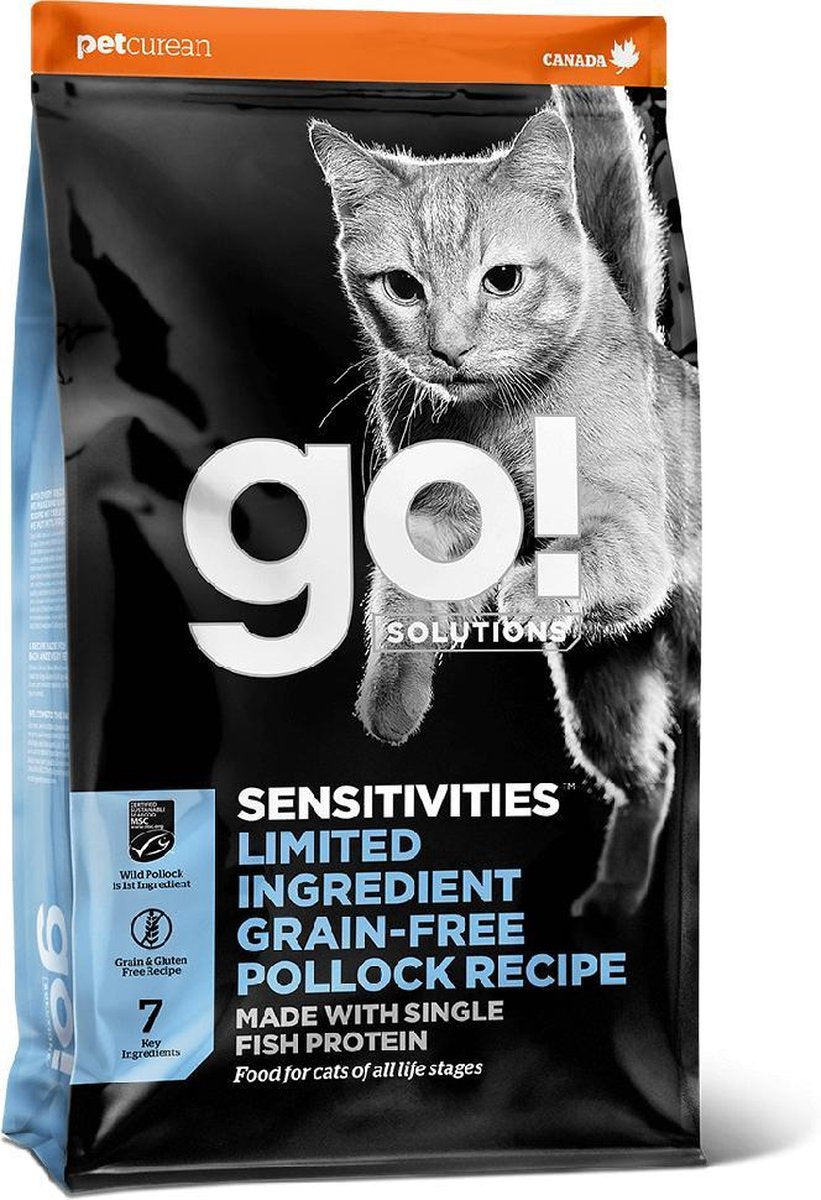 GO! SOLUTIONS SENSITIVITIES LIMITED INGREDIENT Graanvrij Alaskapollak Recept 1.4kg