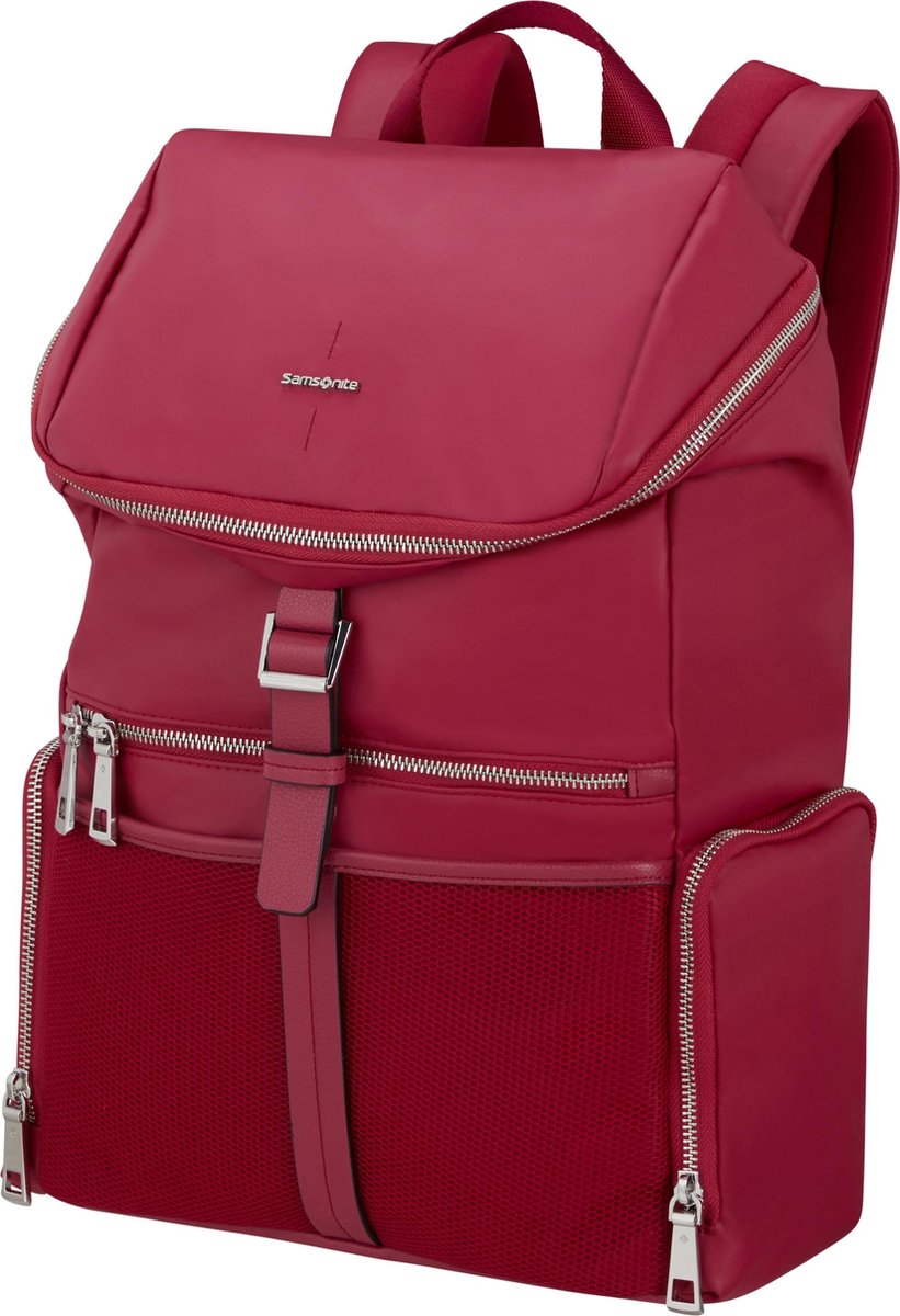 "Samsonite Laptoprugzak - Activ-Eight Top Open. Backpack 14.1"" Magenta"