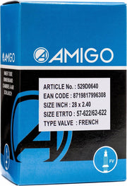 Amigo Binnenband - 28 inch - ETRTO 57-622/62-622 - Frans ventiel