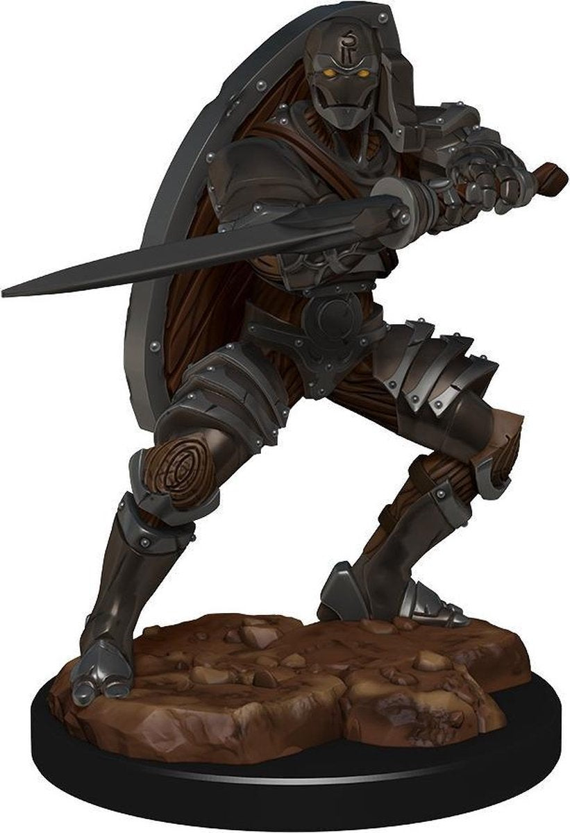 Wizkids: Dungeons and Dragons - Nolzur's Marvelous Miniatures - Warforged Male Fighter