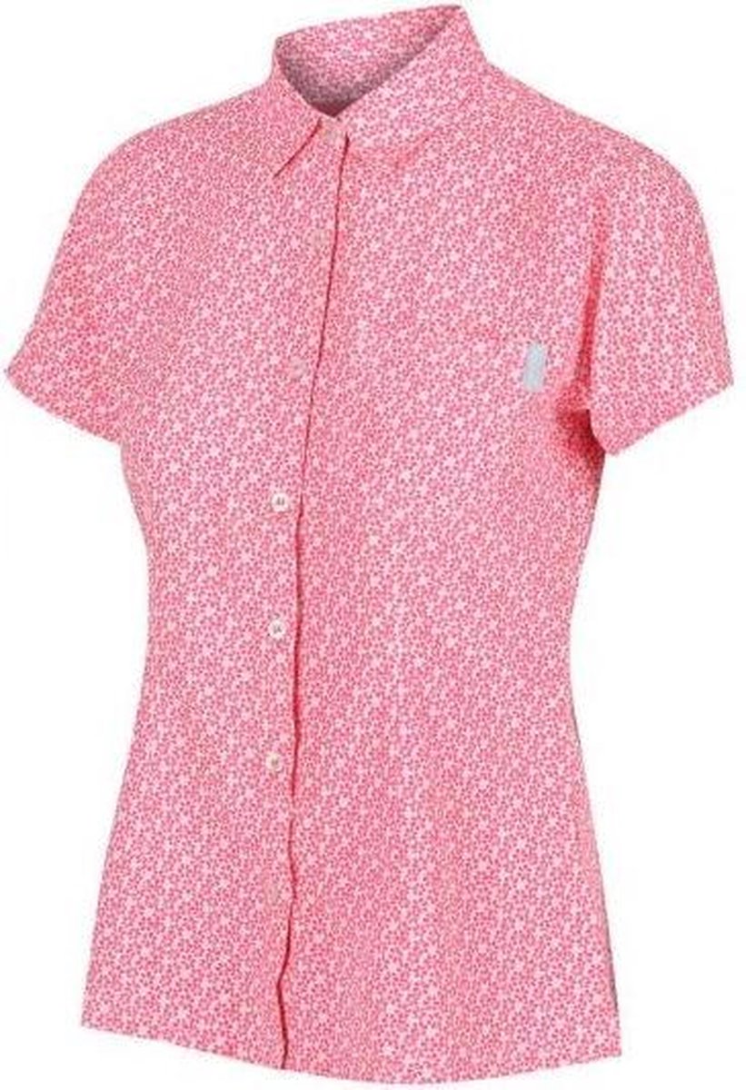 Regatta Mindano V Vochtdoorvoerend Shirt Met Knopen Voor Dames Roze