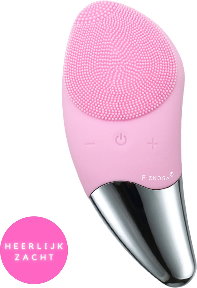 Gezichtsreinigingsborstel - Gezichtsborstel - Gezichtsreiniger - Elektrische Gezichtsreiniger - Gezichtsreiniger Elektrisch -  Facial Brush - Face Brush - Facial Cleansing Brush - Gezichtsroller - USB Oplaadbaar - Zacht Siliconen - Fienosa
