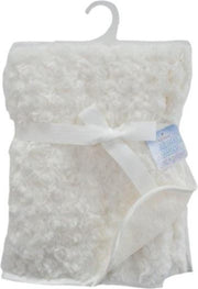 Soft Touch Babydeken Rose Fleece 75 X 100 Cm Crème