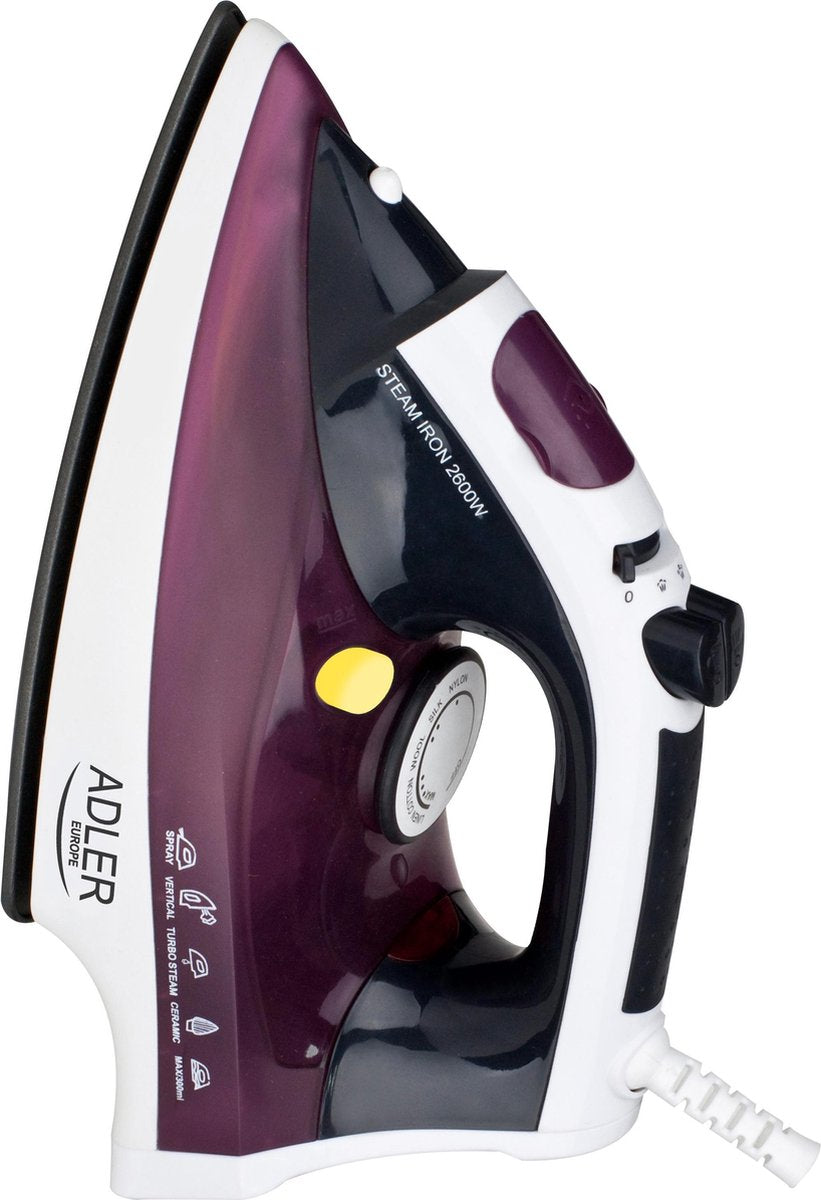 Adler AD 5022 - Stoomstrijkijzer - 2200 Watt