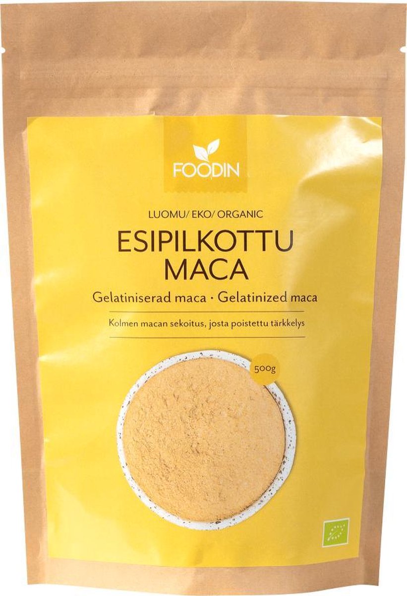 Biologische Maca Poeder 500g Gegelatineerde