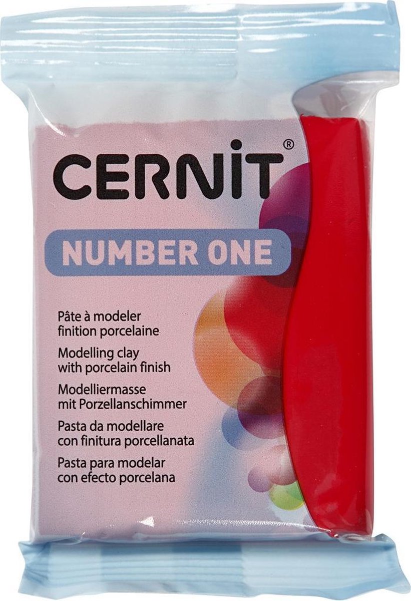 Cernit Modelleerklei 56 Gram Rood (463)