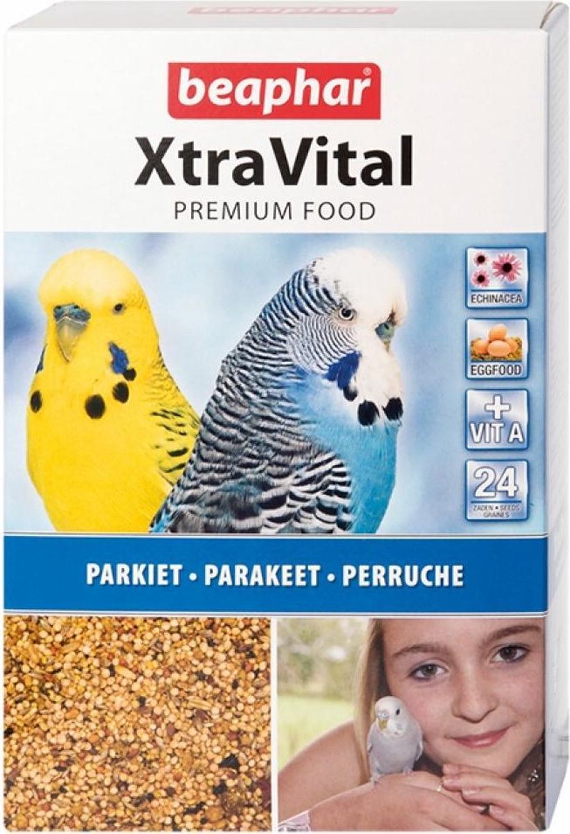 4x Beaphar XtraVital Parkiet 1 kg
