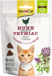 10x GimCat Kattensnack Soft Kip - Tijm 60 gr