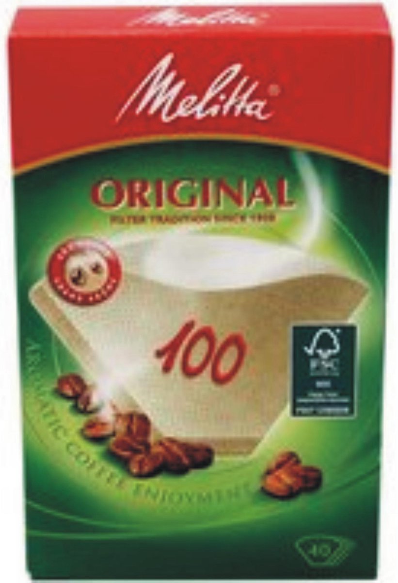 Koffiefilterzakjes nr 100  klein