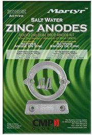 Martyr zink Anodeset voor Volvo Penta 290