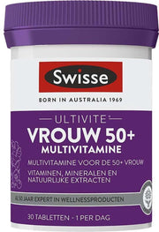 Swisse Multivitamine Vrouw 50+ 30 tabletten