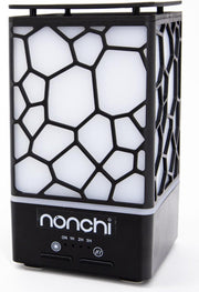 Nonchi® Aroma Diffuser voor Aromatherapie - Gratis E-book - 200ml - Ultrasonisch - Vernevelaar met Verlichting - Luchtbevochtiger - Luchtreiniger - Geurverspreider