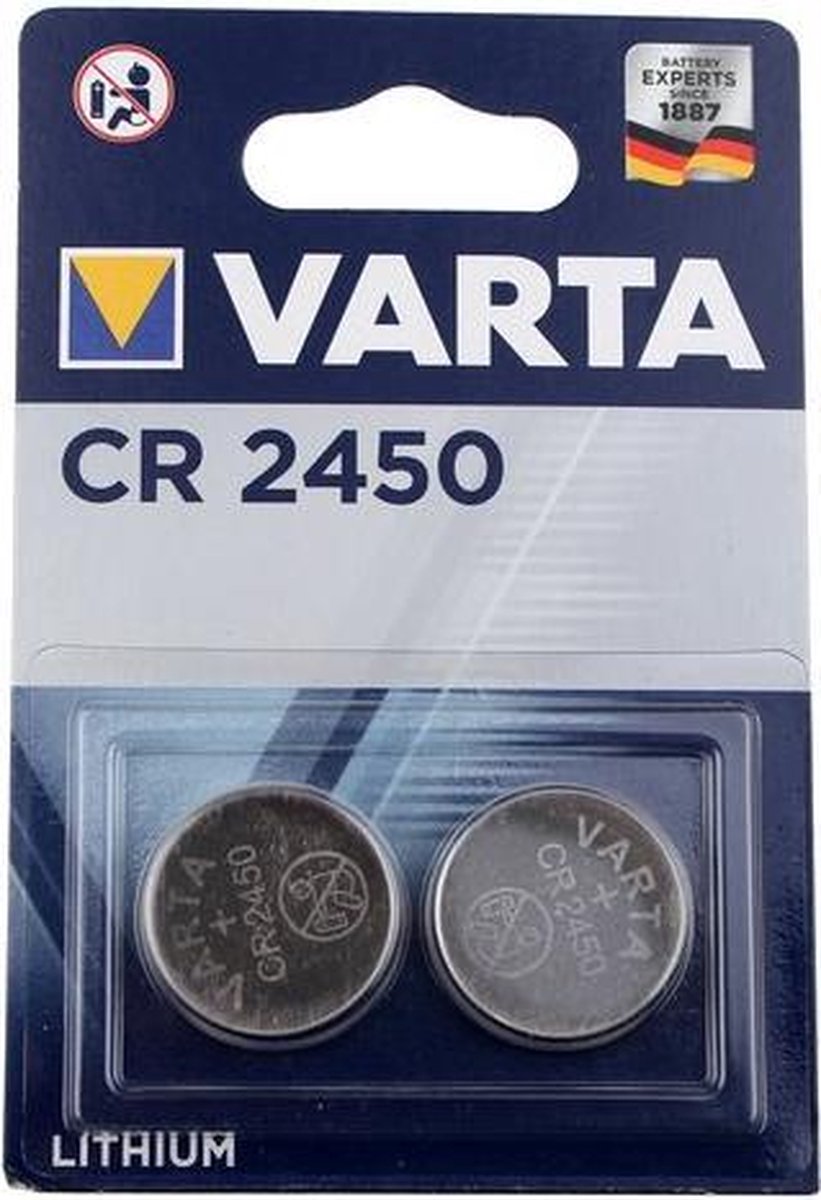 Varta CR2450 - 2 stuks
