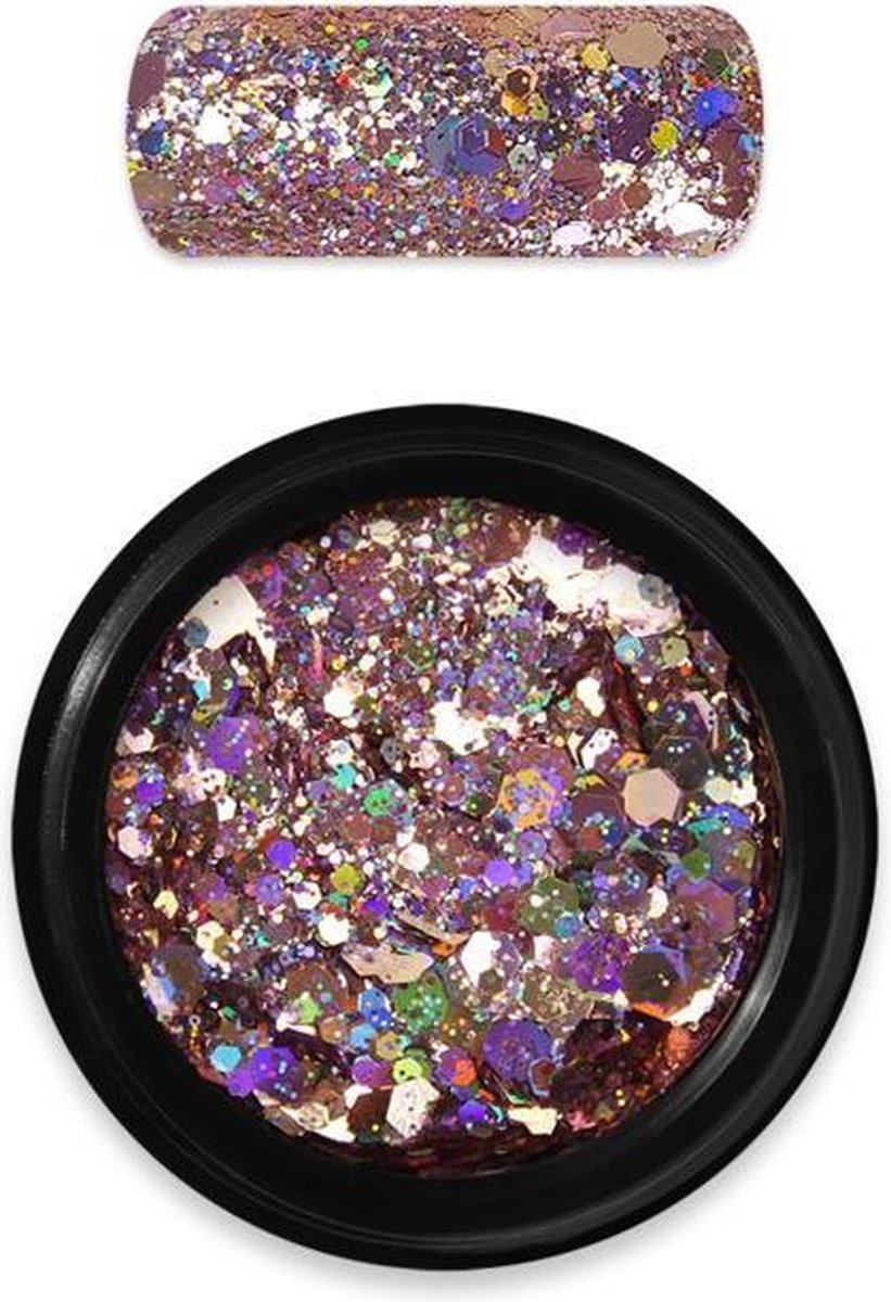 Moyra HOLO Glitter Mix Nr 06 ROSE GOLD