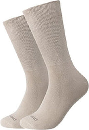 Camano super soft 2 PACK 35/38 Sand Diabetissokken naadloos zonder elastiek