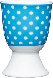 Eierdopje - Blauw - Stippen - KitchenCraft