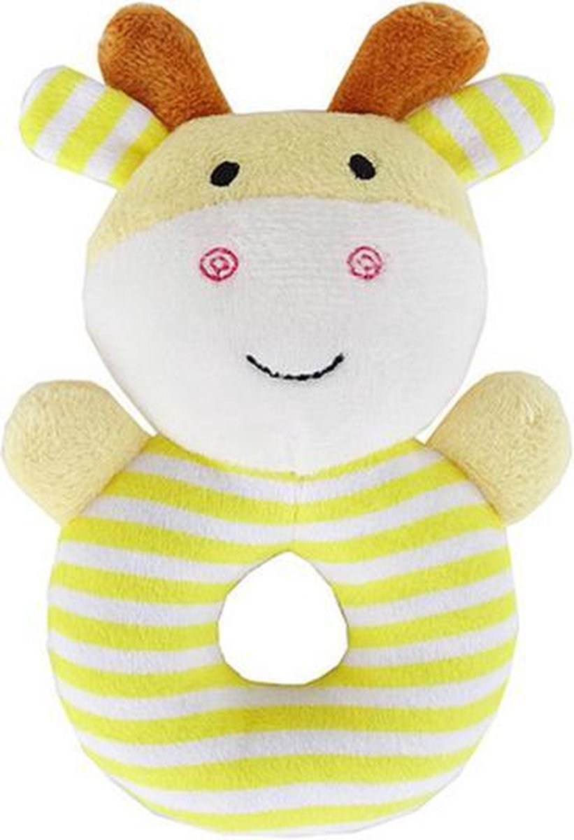 JillyBee - Speelgoed - Rammelaar - Knuffel - Giraf - Giraffe