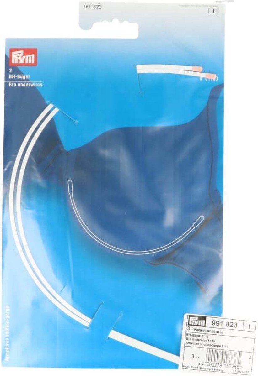 BH-beugels maat F (115) wit