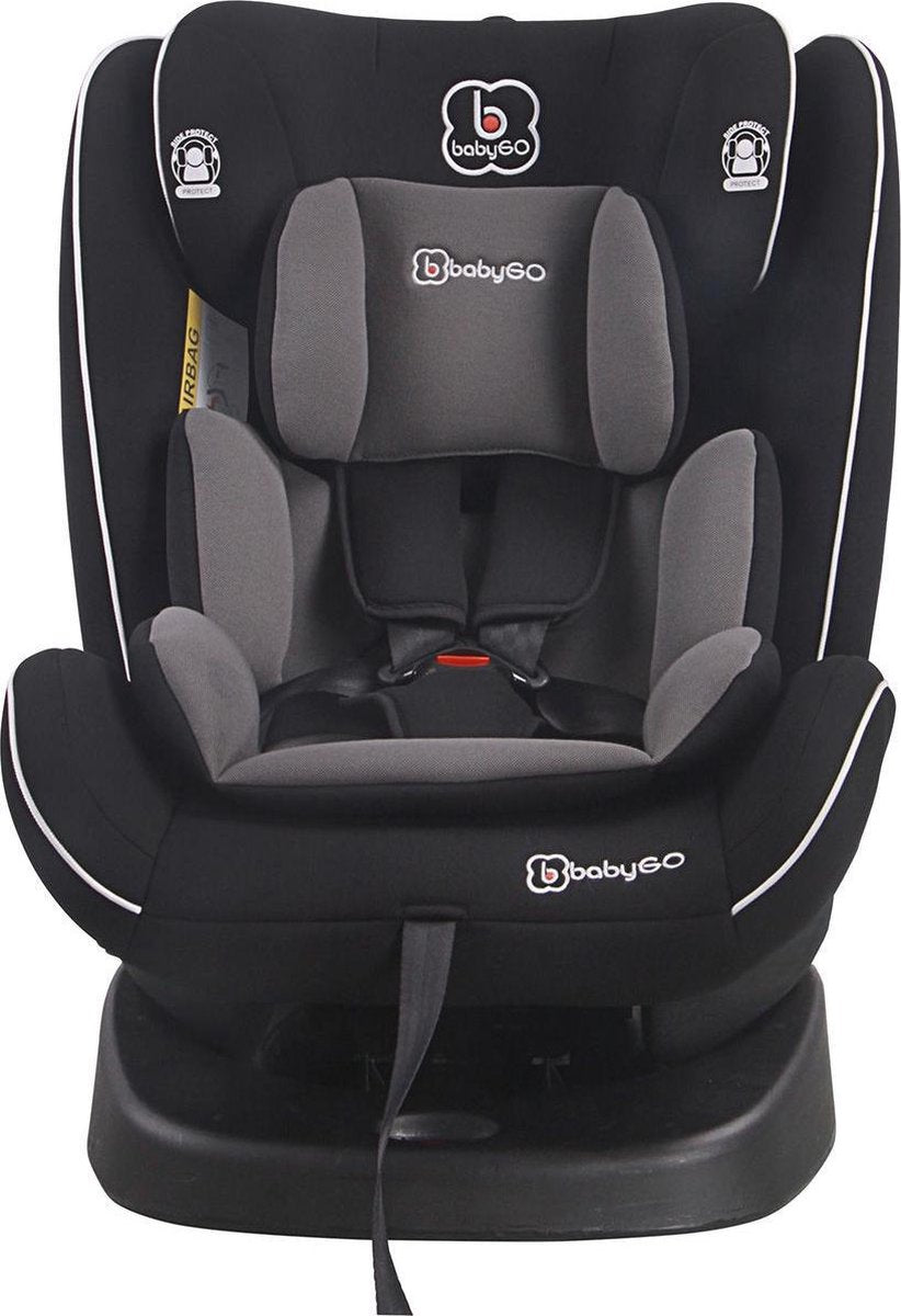 BabyGO autostoel Nova 360° met isoFix Zwart (0-36kg)