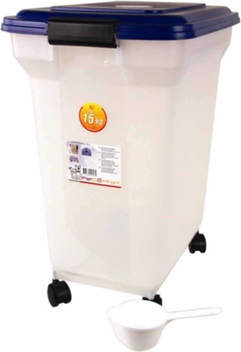 Petcomfort Bewaarcontainer Luchtdicht 15kg 45 liter