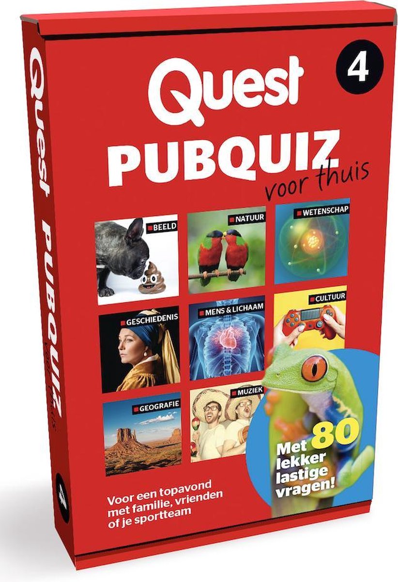 Quest Pubquiz voor Thuis Deel 4