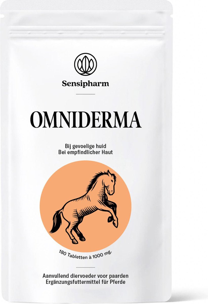 Sensipharm Omniderma Paard - Huid & Vacht Voedingssupplement bij Eczeem