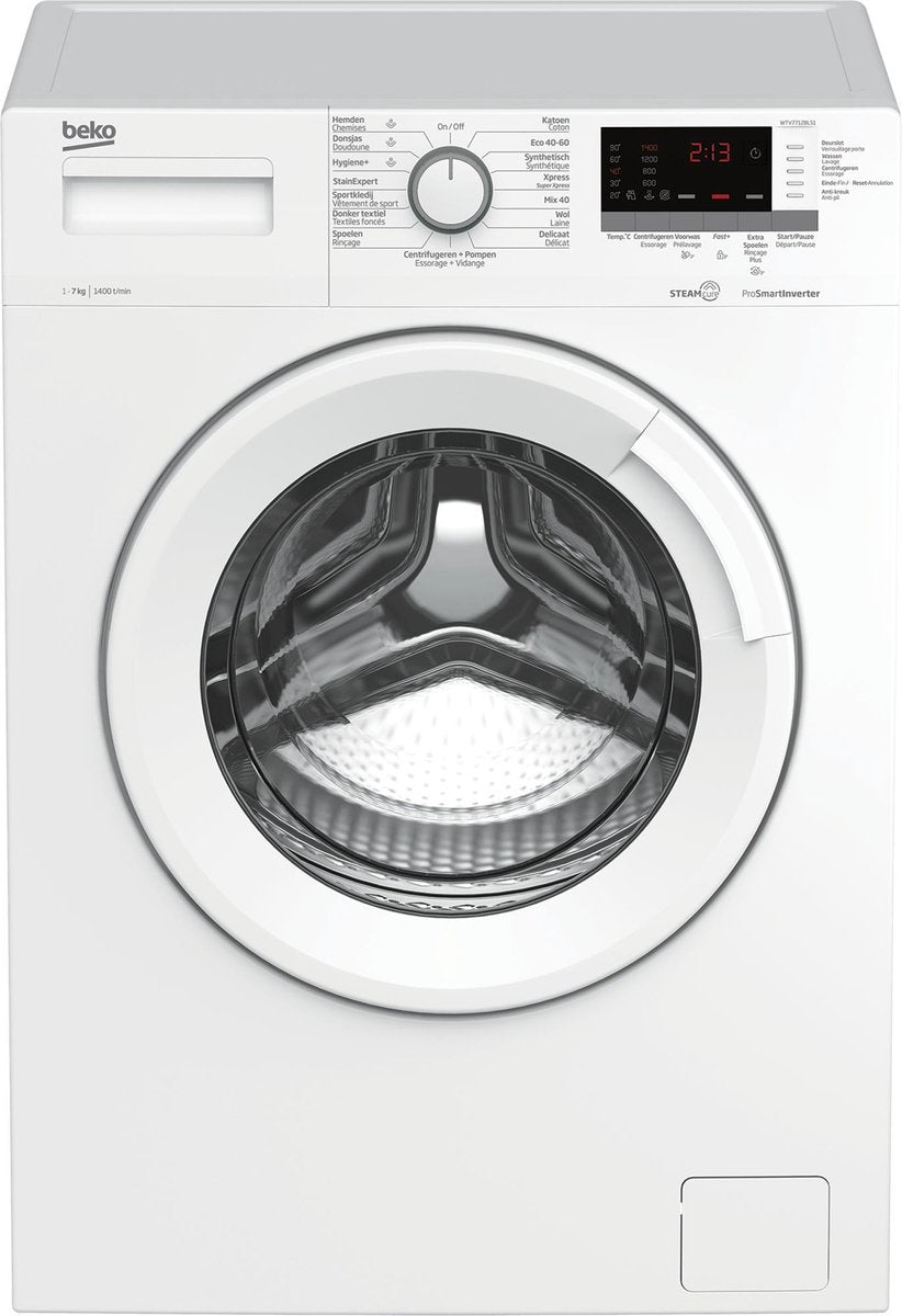 Beko WTV7712BLS1 - Wasmachine