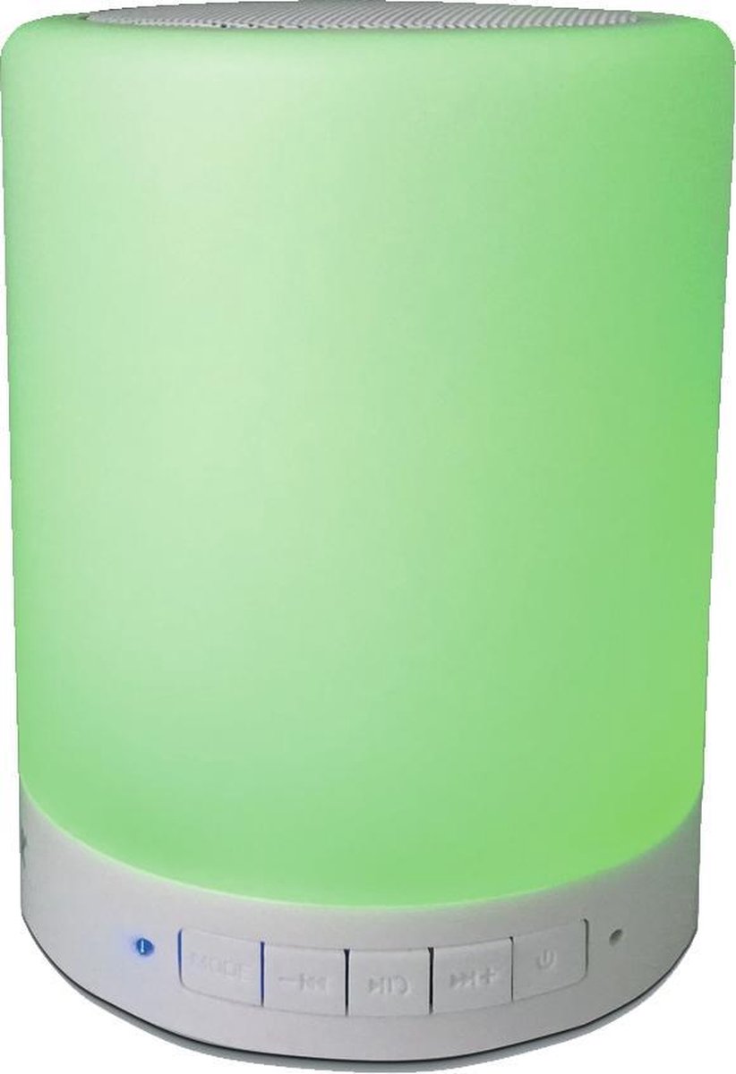 Denver BTL-30 - Bluetooth speaker met verlichting en radio - Wit