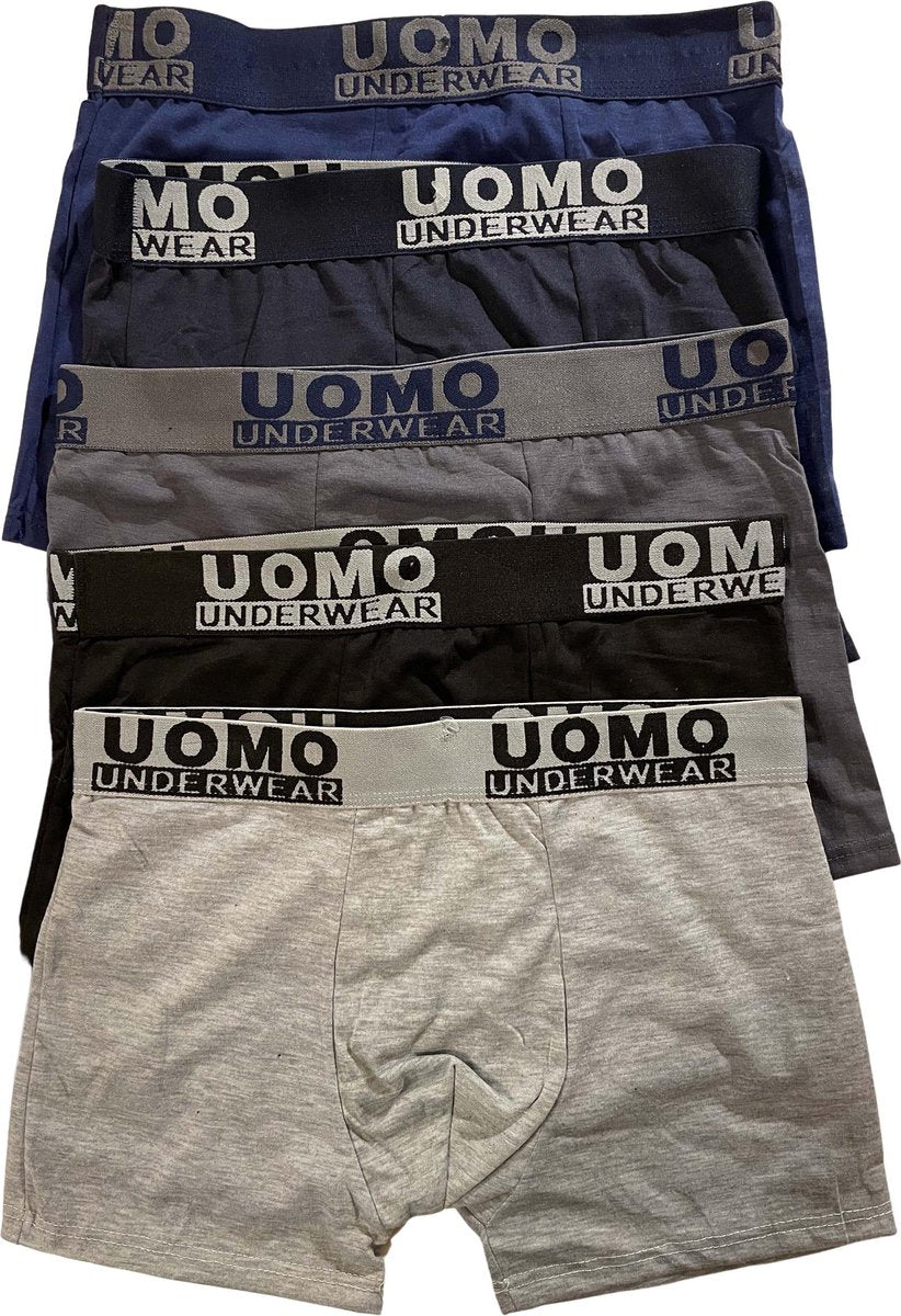 Premium Kwaliteit Heren Boxershort / Onderbroeken Set | 5 stuks | Gekleurd - Maat - XXXL