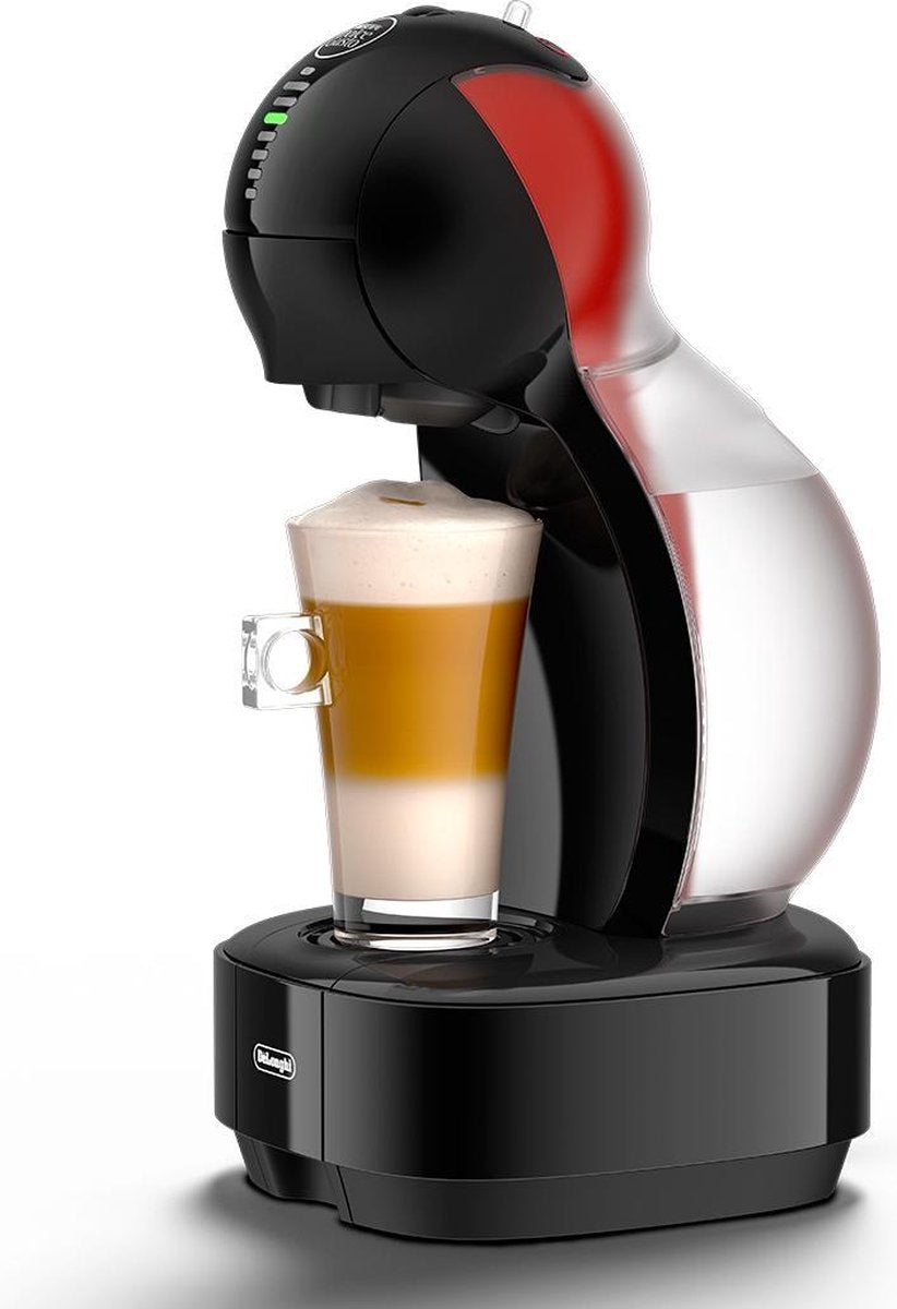 DeLonghi EDG355.B1 Vrijstaand Volledig automatisch Koffiepadmachine 1l Zwart koffiezetapparaat