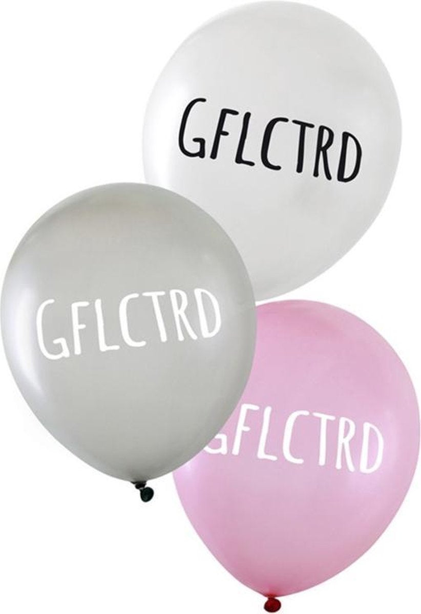 Ballonnen GFLCTRD 36 cm 6 stuks