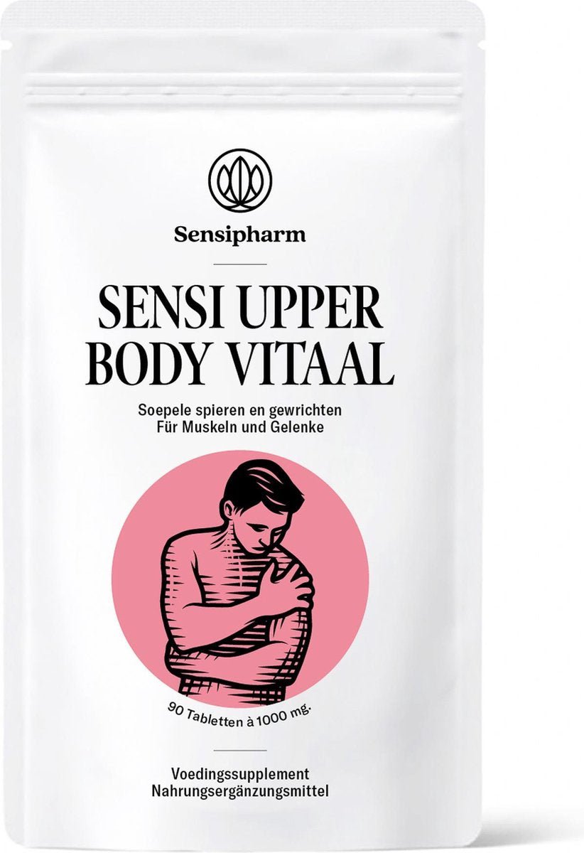 Sensipharm Sensi Upper Body Vitaal - Voedingssupplement voor Stijve Spieren in Nek