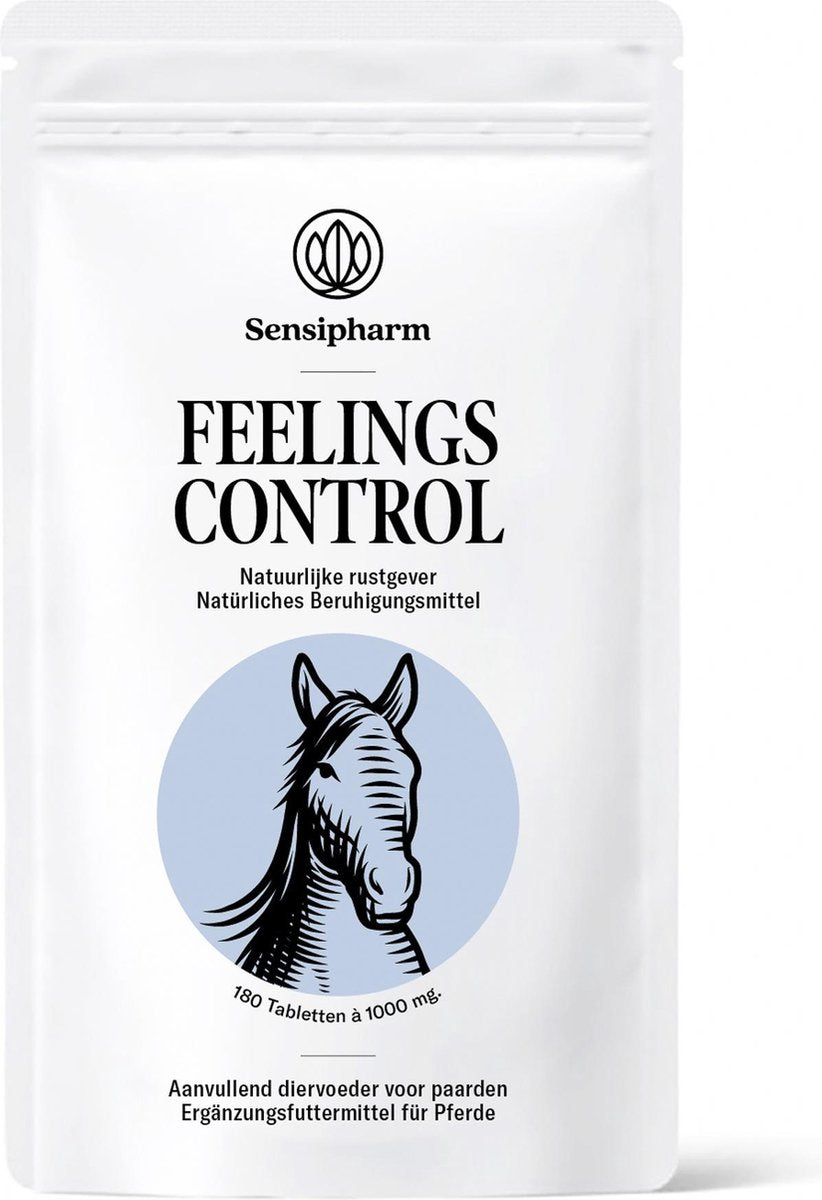 Sensipharm Feelings Control Antistressmiddel Paard - Rustgevend Voedingssupplement bij Stress