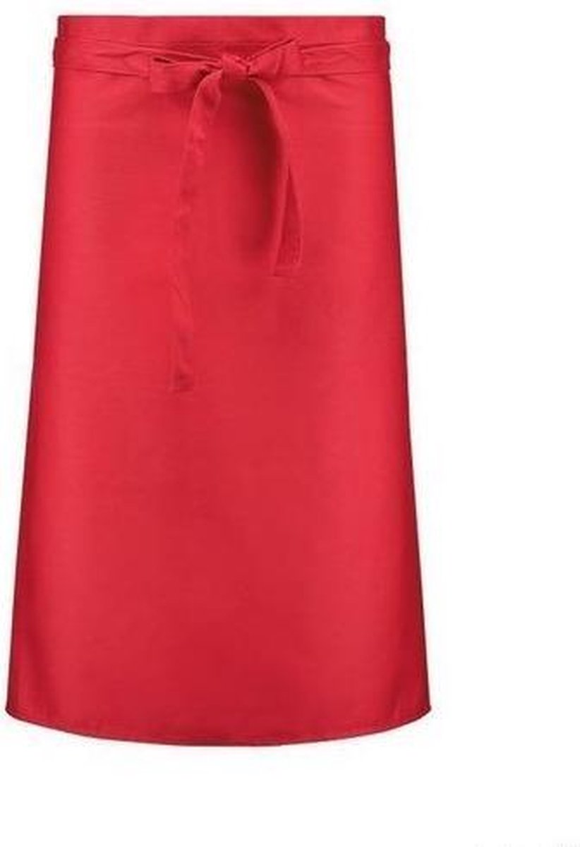 Benza France horeca kokssloof - Rood - 96 x 71 cm