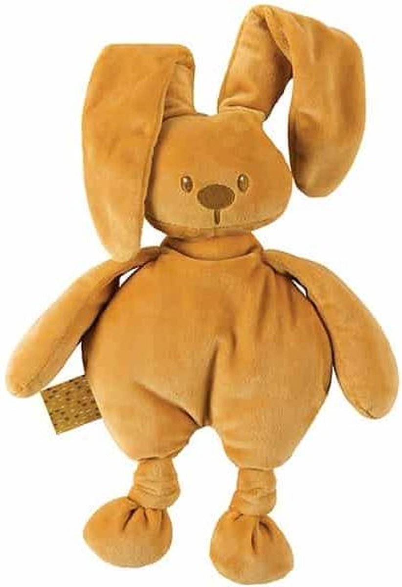 Nattou Konijn Lapidou - Knuffel - 30 cm - Oker