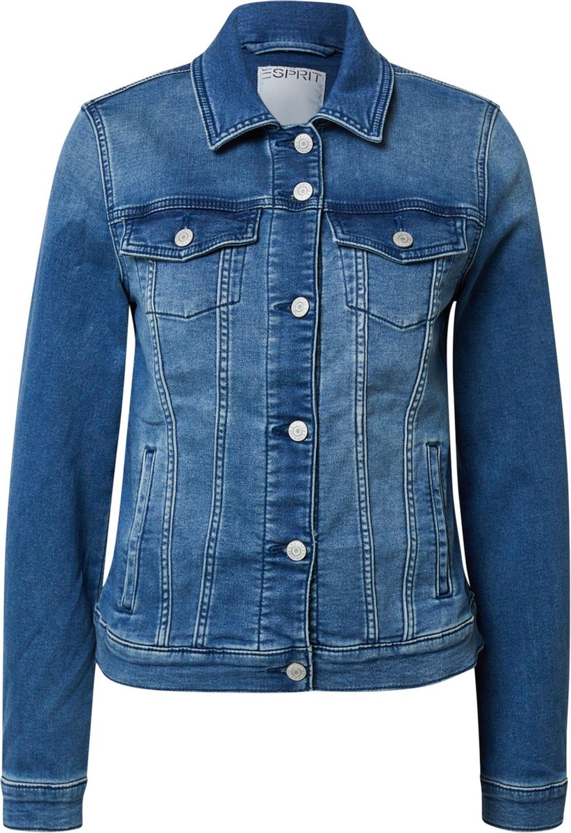 Esprit casual 990EE1G301 - Spijkerjacks voor Vrouwen - Maat S