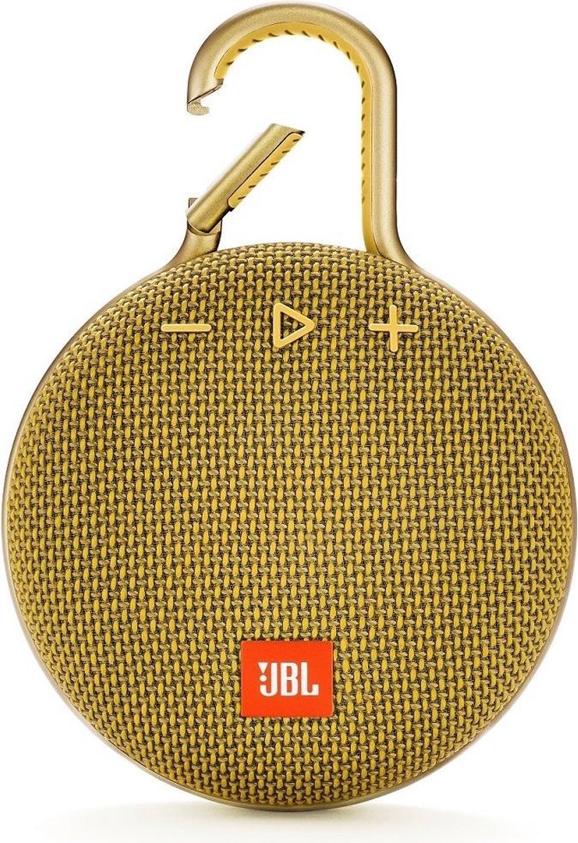 JBL Clip 3 Geel - Draagbare Bluetooth Mini Speaker