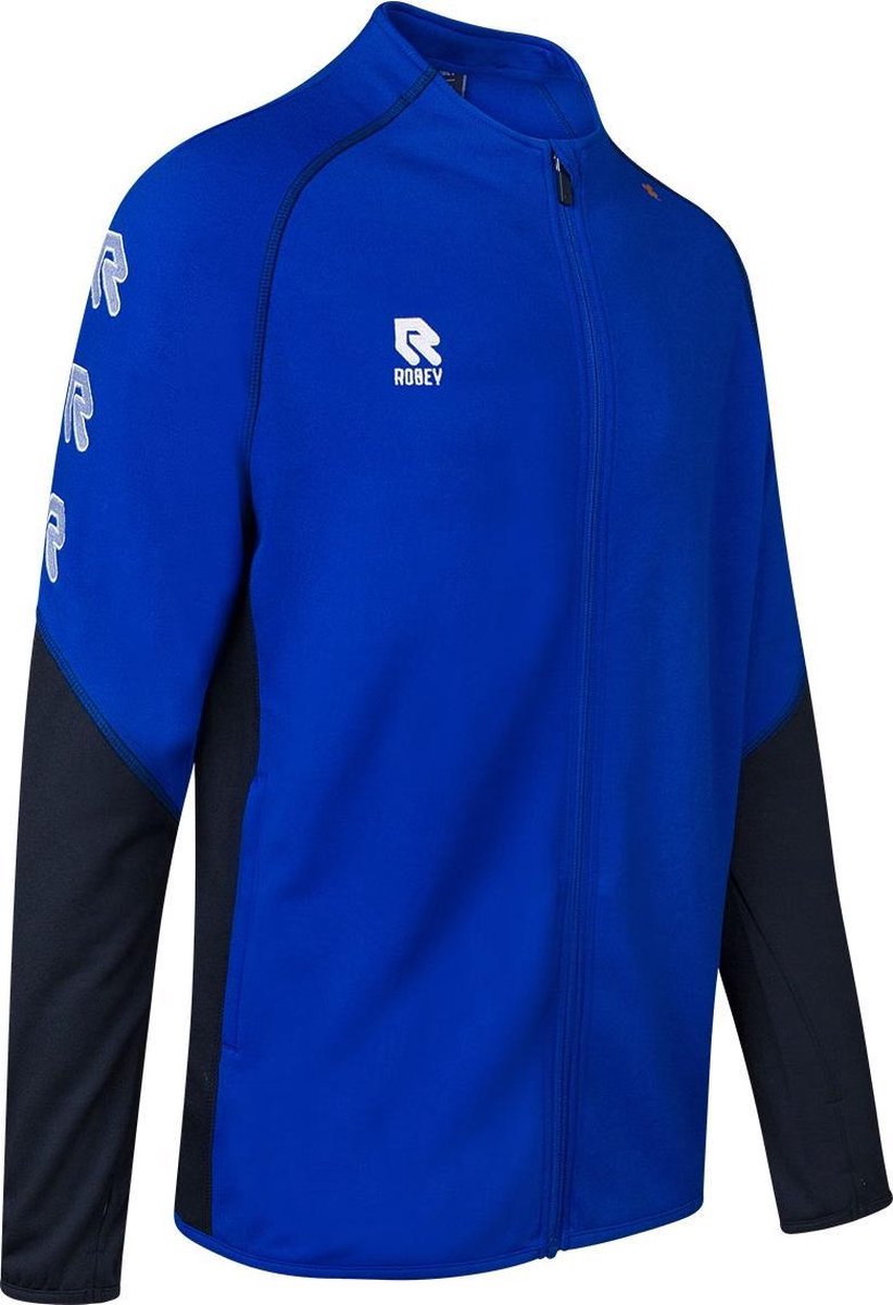 Robey Performance Full-Zip Jacket (maat 2XL) - Royal Blue/Black