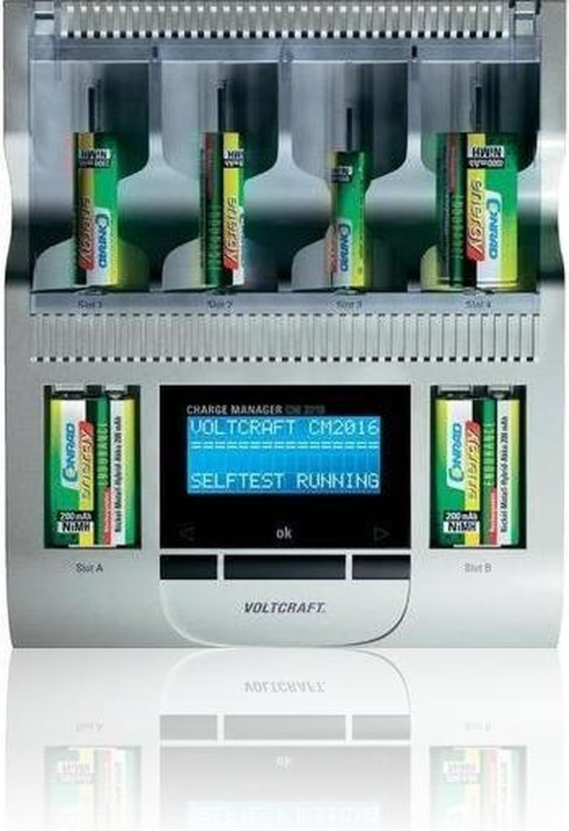 VOLTCRAFT Charge Manager CM2016 Batterijlader NiCd