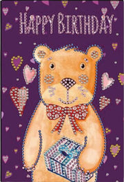 Diamond Painting Verjaardag Boekje - Dieren - Beer