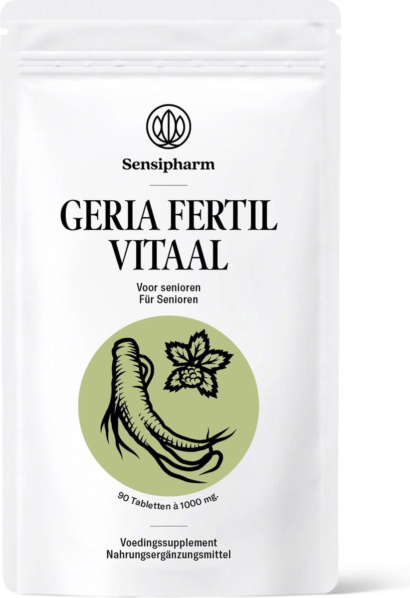 Sensipharm Geria Fertil Vitaal - Voedingssupplement bij Overgang/Menopauze
